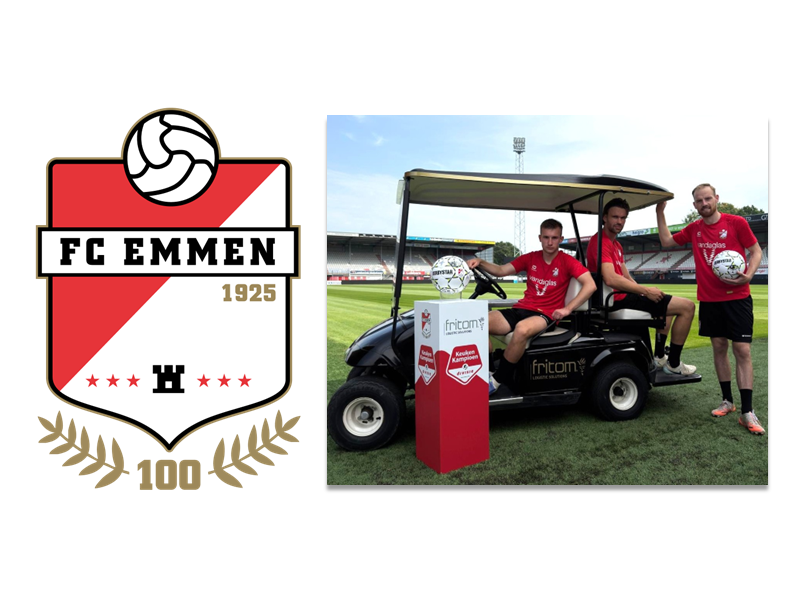Fc Emmen 100 Year Anniversary Torben Rhein Pascal Mulder Romano Postema
