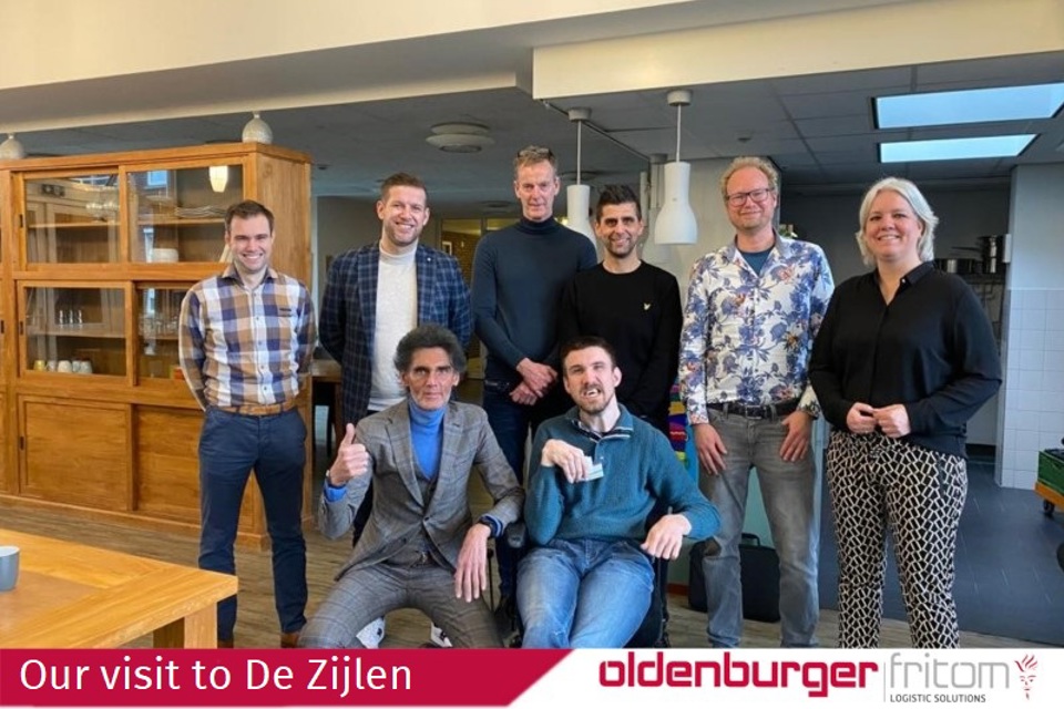 Oldenburger|Fritom visits care and welfare organization De Zijlen.
