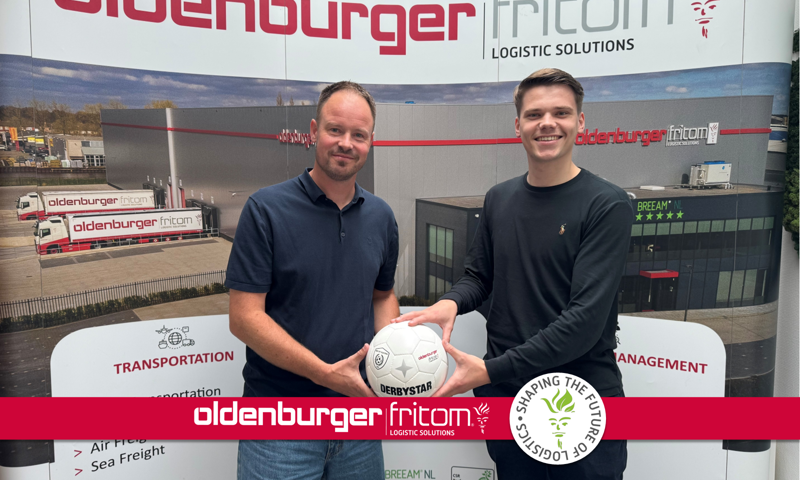 Oldenburger Fritom Hoofdpartner Van Blik Op Voetbal