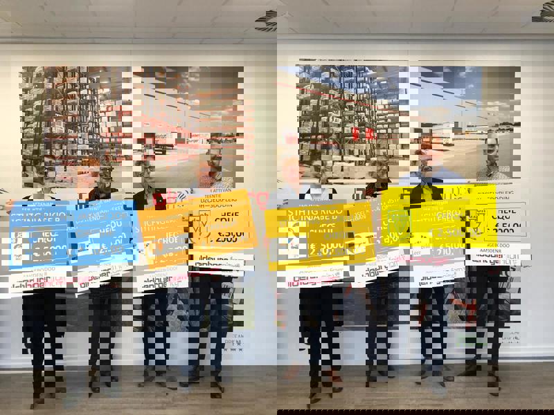 Im Kontext der sozialen Nachhaltigkeit unterstützt Logistikdienstleiter Oldenburger|Fritom verschiedene Hilfsorganisationen.