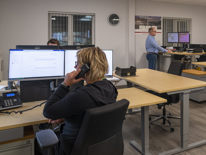 Logistic Support afdeling van Oldenburger|Fritom in Veendam, Business Unit Warehousing en VAS.