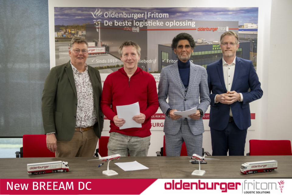 New distribution center Oldenburger|Fritom in Veendam.