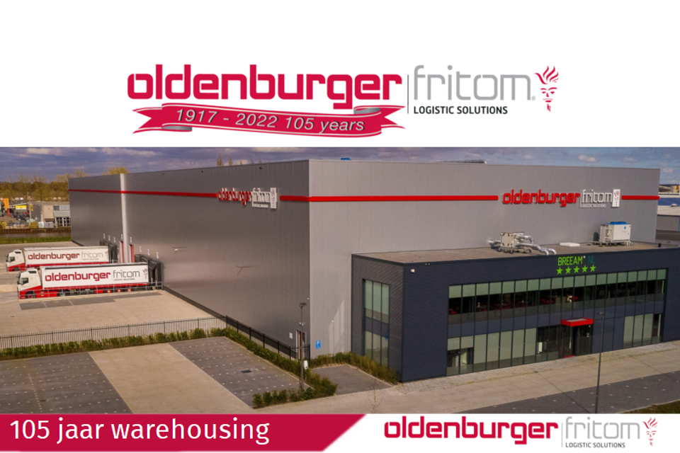 105 jaar warehousing VAS e-fulfilment oplossingen Oldenburger|Fritom 