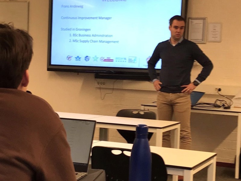 Gastcollege BREEAM bij NHL Stenden door Oldenburger|Fritom.